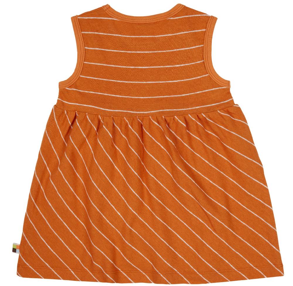 Loud Proud Kleid Streifen mit Leinen Cyber Monday
