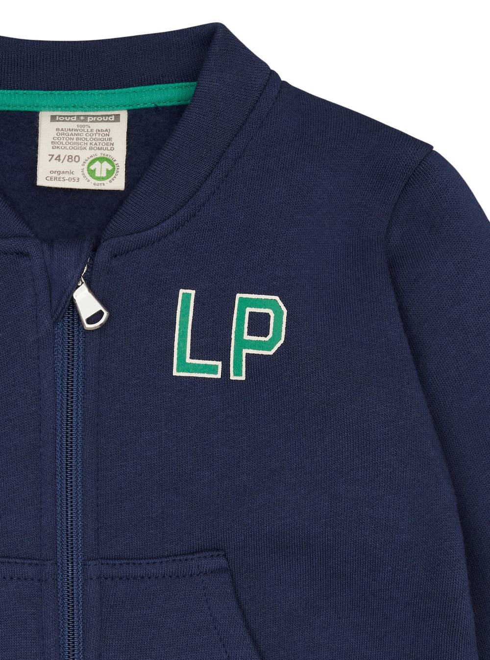 Loud Proud College-Sweatjacke 50% Rabatt mit kostenlosem Versand