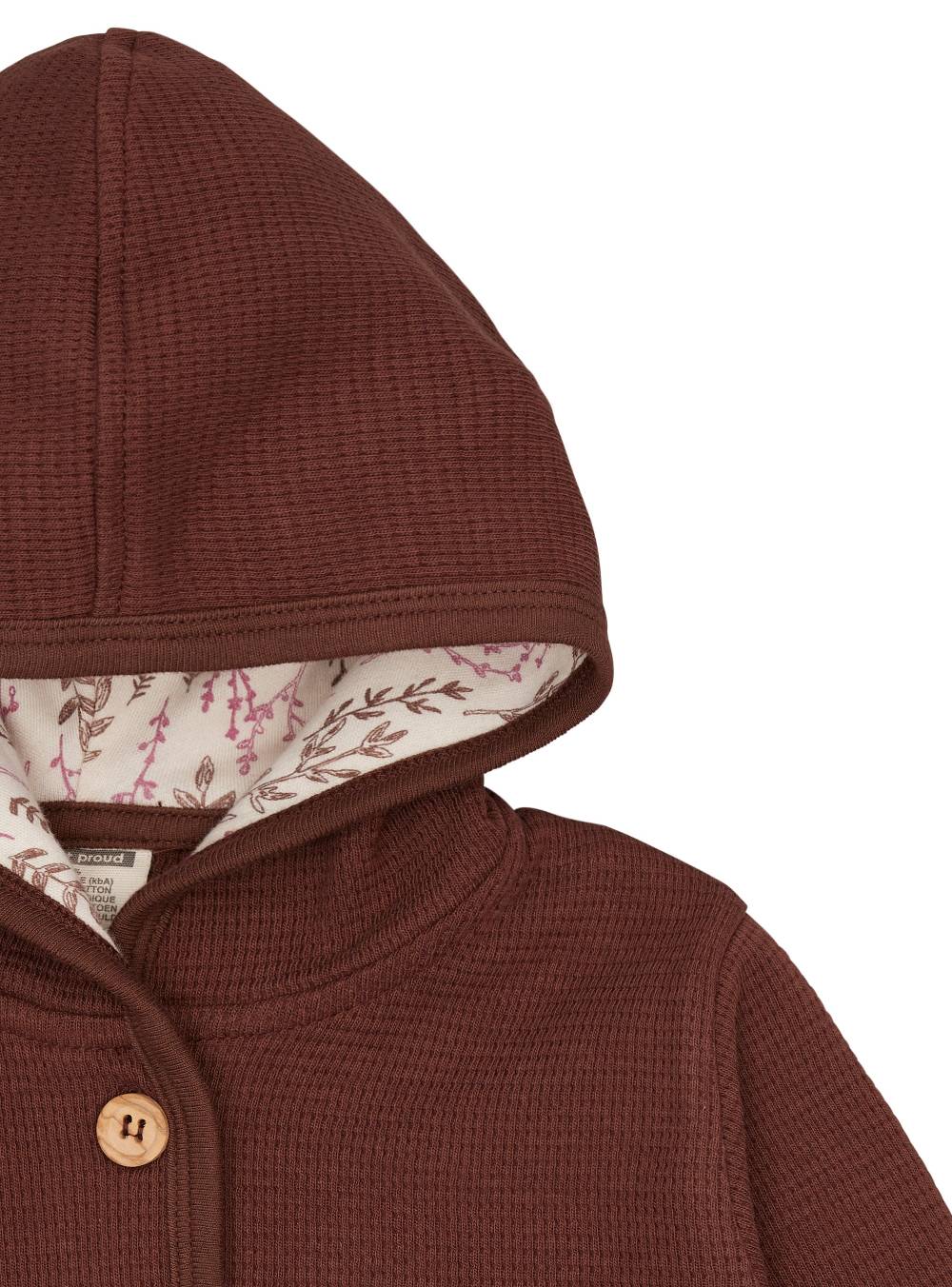 Loud Proud Jacke in Waffeloptik Kostenloser Versand international