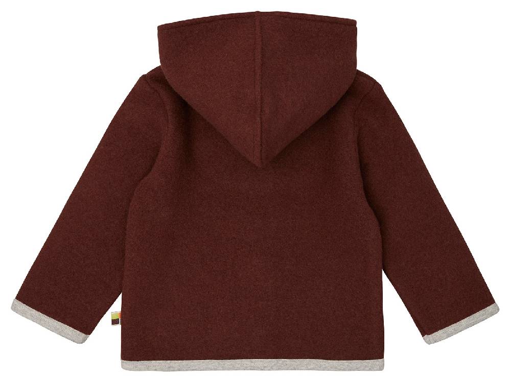 Loud Proud Wollfleece-Jacke mit Kapuze Begrenzt auf 3 Tage