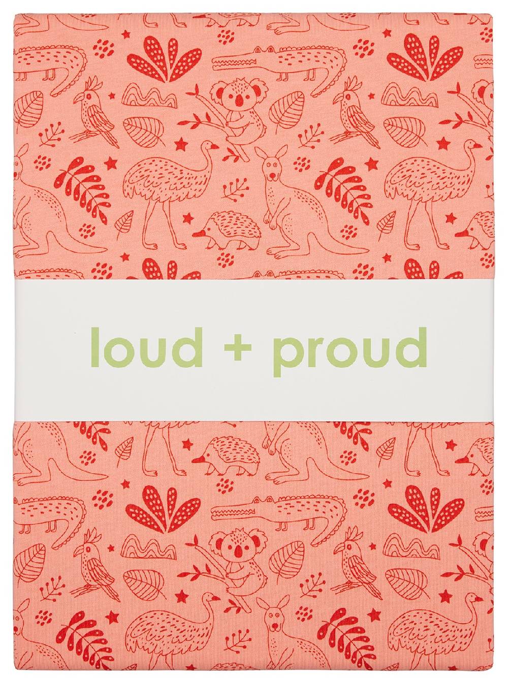 Loud Proud Jersey Bettwäsche-Set für Kinder im Angebot