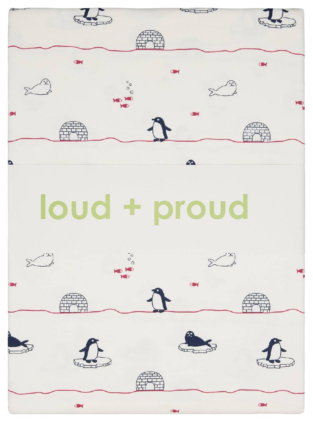 Loud Proud Jersey Bettwäsche-Set für Kinder Sonderangebot