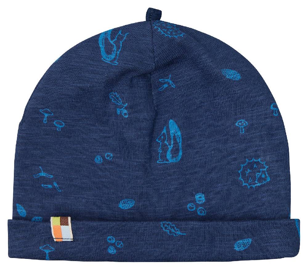 Loud Proud Beanie aus Slub Jersey mit Druck Super Sparpreis