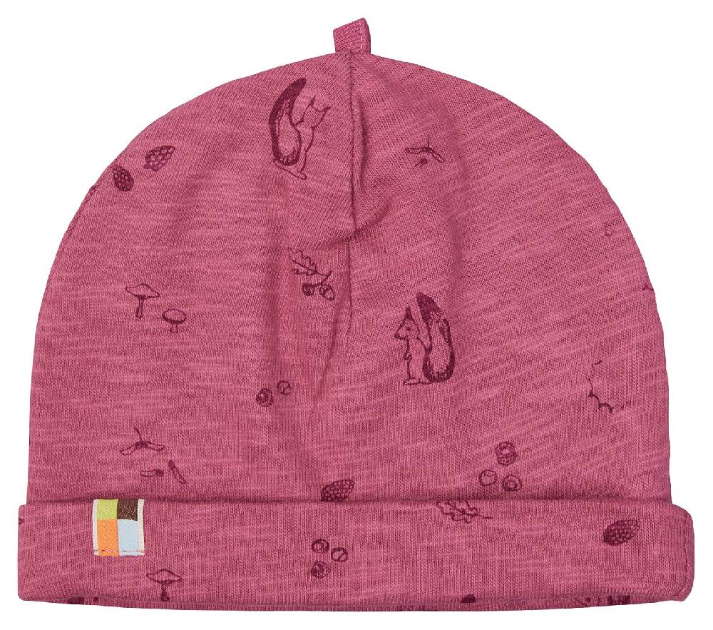 Loud Proud Beanie aus Slub Jersey mit Druck Wochenangebot