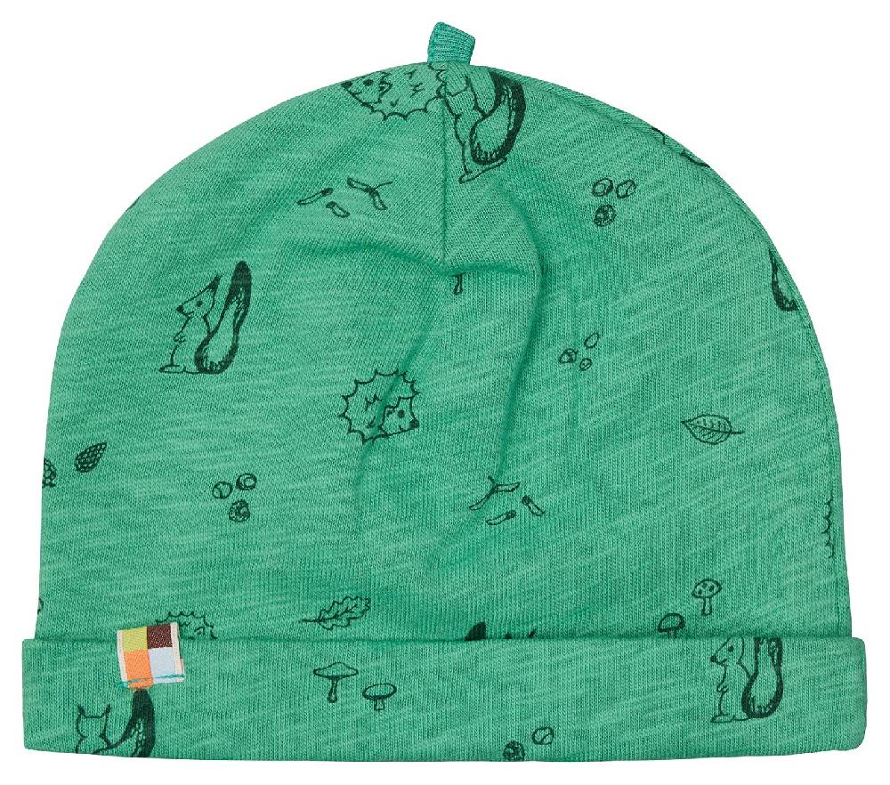 Loud Proud Beanie aus Slub Jersey mit Druck Kostenlose Rückgabe