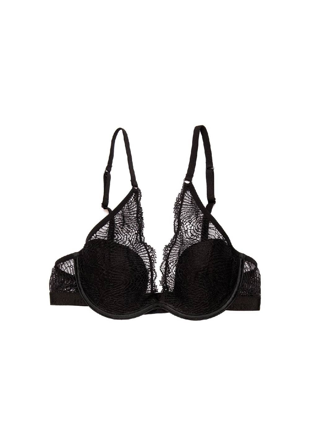 Lovjoi BH SILVER LACE WINE Black Begrenztes Angebot