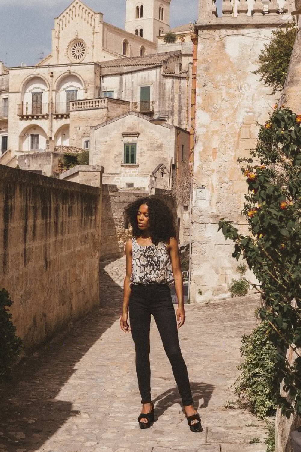 Lovjoi Skinny Jeans LEPIOTA Used Black Black Friday