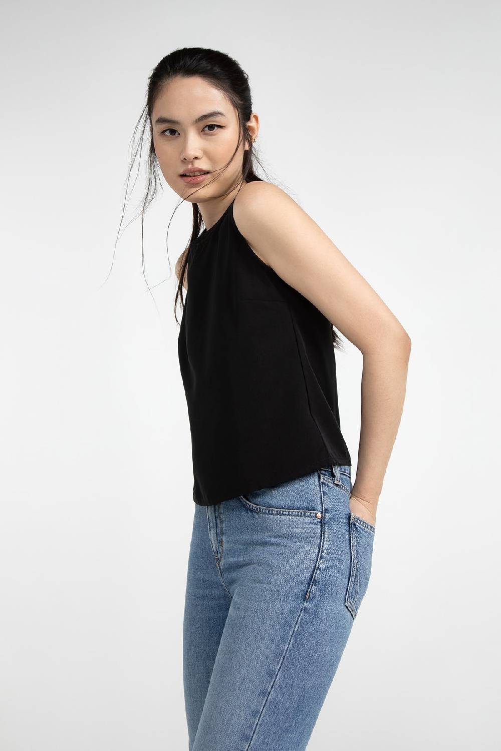 Lovjoi Top CHEMILLA Black Valentinstagsangebot