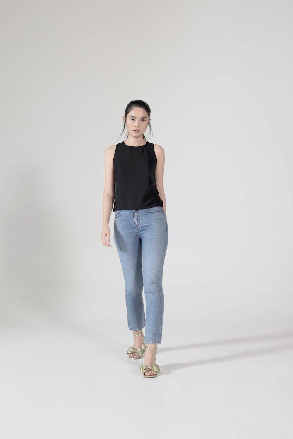 Lovjoi Top CHEMILLA Black Valentinstagsangebot