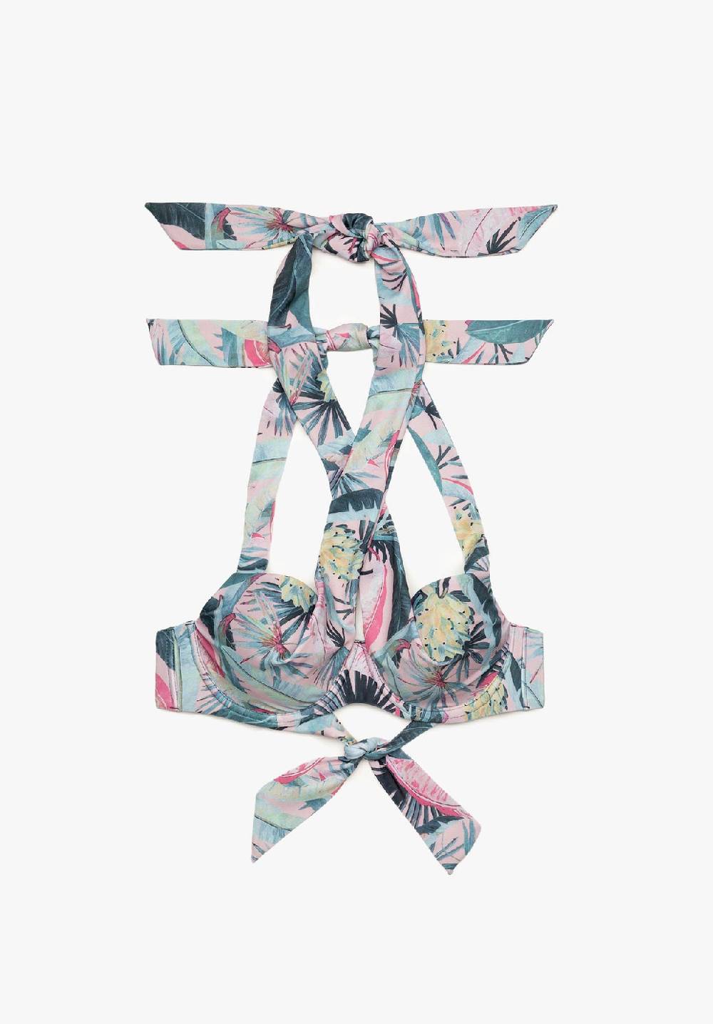 Lovjoi Bikini Top with Cup ABELIA Recycled Print Saisonschlussverkauf