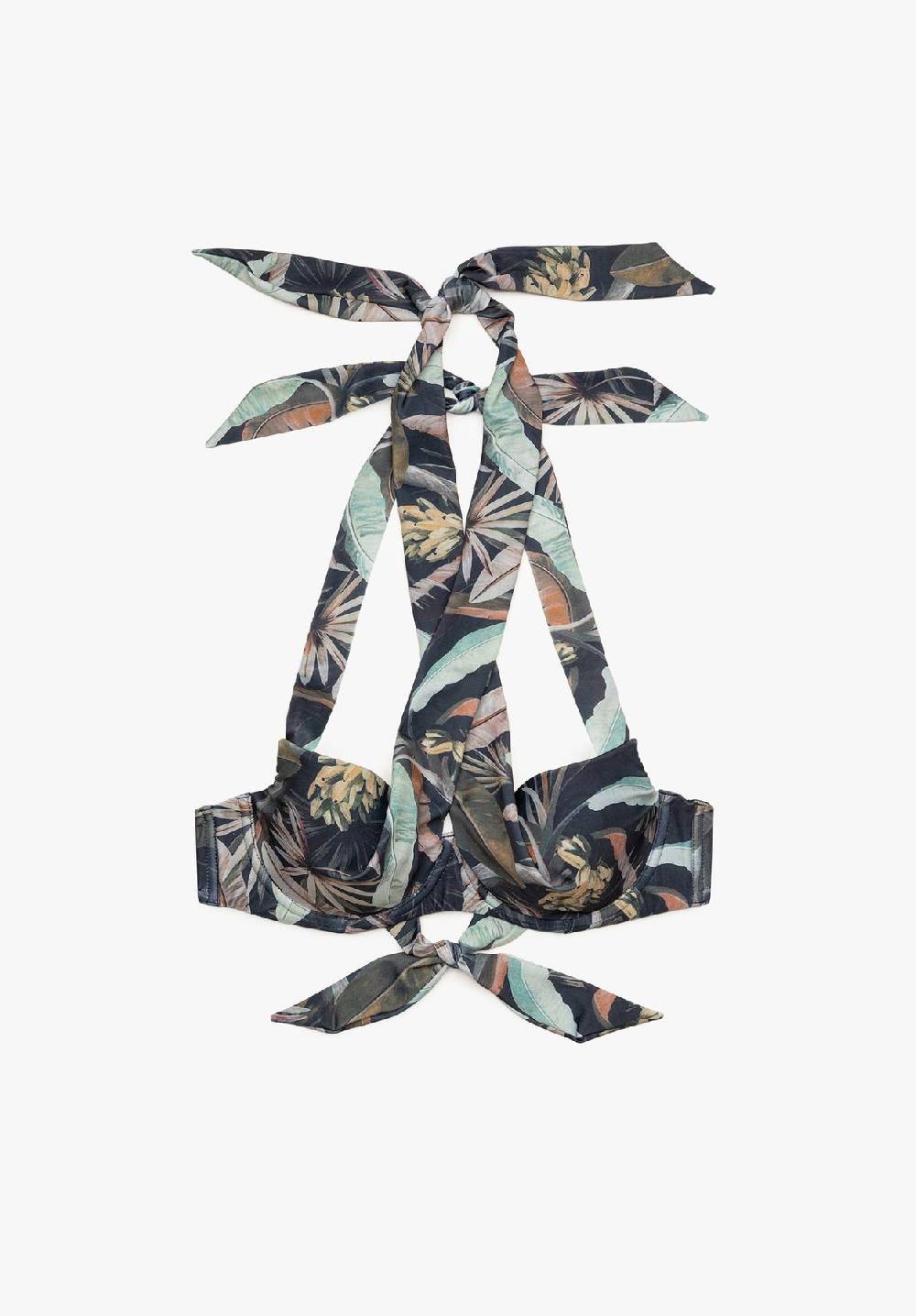 Lovjoi Bikini Top with Cup ABELIA Recycled Print Saisonschlussverkauf