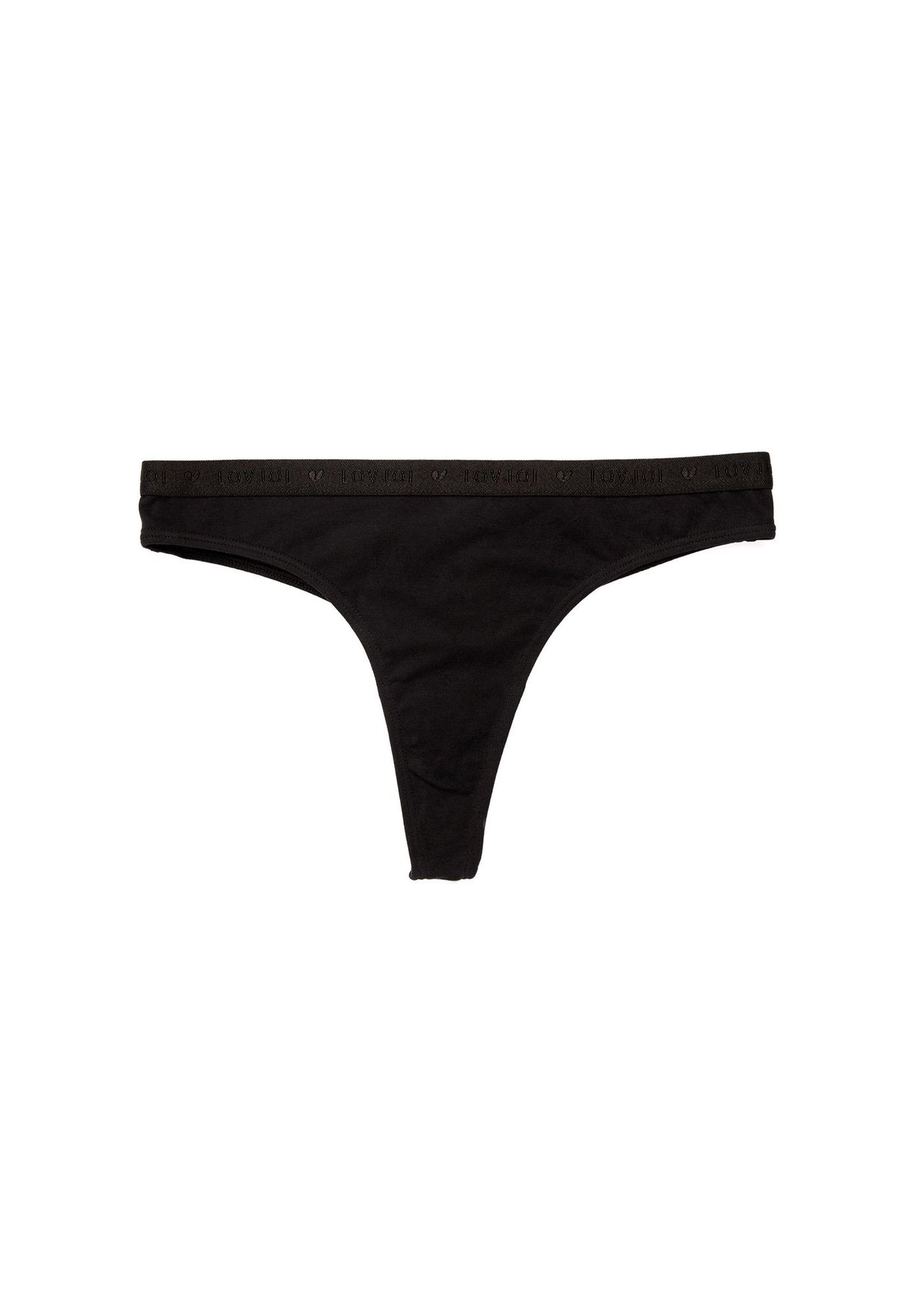 Lovjoi Tanga WILD MADDER Black 50% Rabatt mit kostenlosem Versand