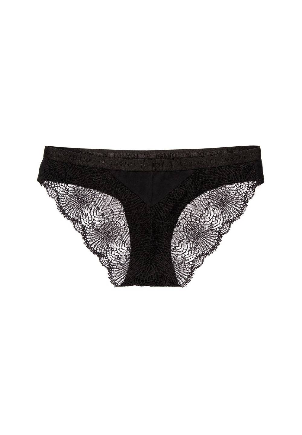 Lovjoi Slip WHORLFLOWER Black Kostenloser Versand international