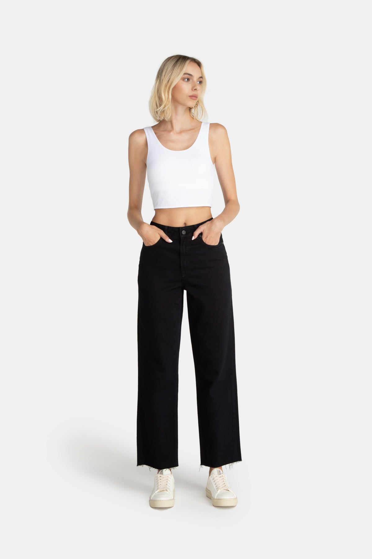 Lovjoi Straight Jeans MEDLAR Black Overdyed Neueste Mode