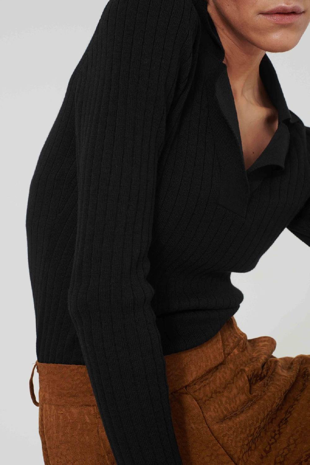 Lovjoi Strick Langarmshirt VICTOREA Bis zu 60% Rabatt
