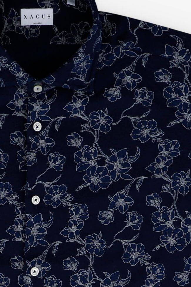 ﻿xacus Hemd Herren Xacus Regular Muster 100% Baumwolle kragen Italienisch Lange Ärmel Super Sparpreis