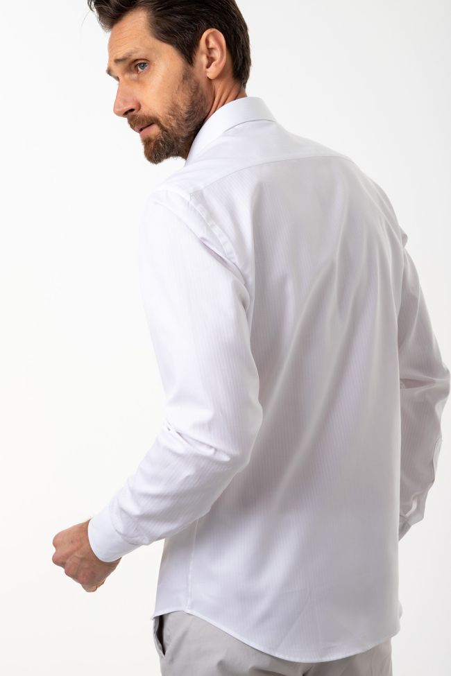 aplomb Hemd Herren Aplomb Slim Einfarbig 100% Baumwolle kragen Französisch Lange Ärmel JETZT KAUFEN