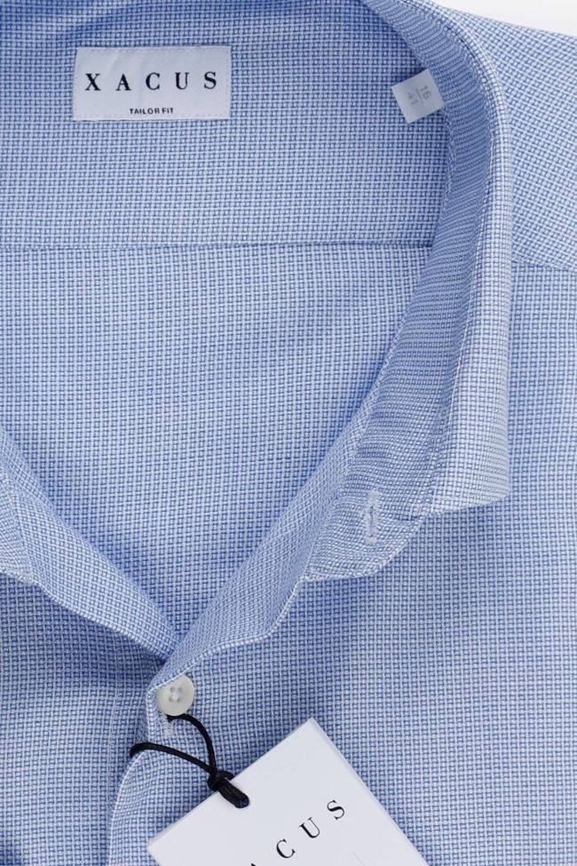 xacus Hemd Herren Xacus Regular Halb Unifarben 100% Baumwolle kragen Französisch Lange Ärmel Bis zu 55% Rabatt