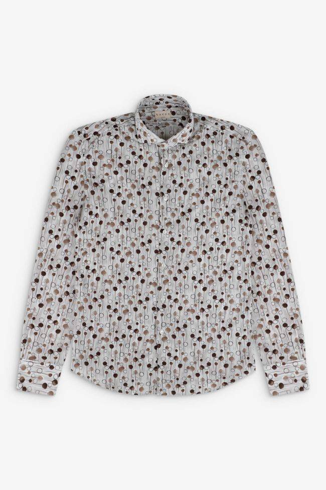 xacus Hemd Herren Xacus Regular Muster 100% Baumwolle gewaschen kragen Französisch Lange Ärmel Verkauf