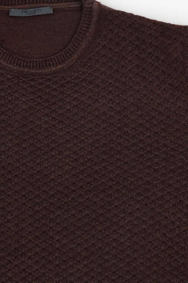 privati firenze Strickwaren Herren Privati Firenze Rundhalsausschnitt Slim Halb Unifarben 100% Wolle Meist gekauft