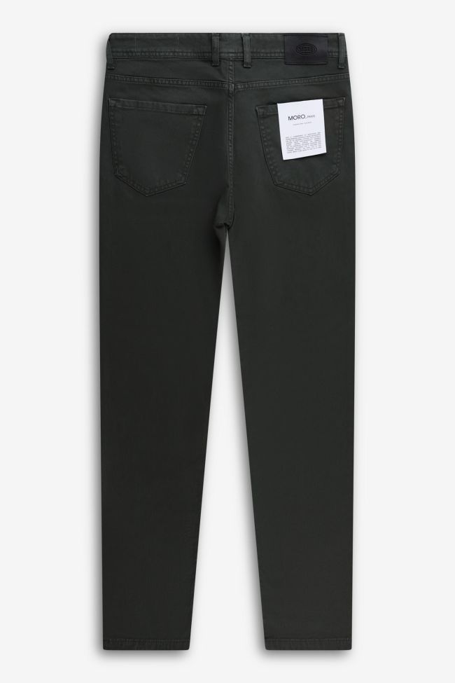 moro Hose Herren Moro 5 Pocket Slim Einfarbig 98% cotton 2% ea Saisonschlussverkauf