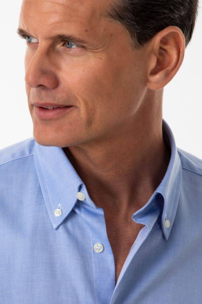 aplomb Hemd Herren Aplomb Regular Einfarbig 100% Baumwolle kragen Button-Down Lange Ärmel Zeitbegrenzte Promotion
