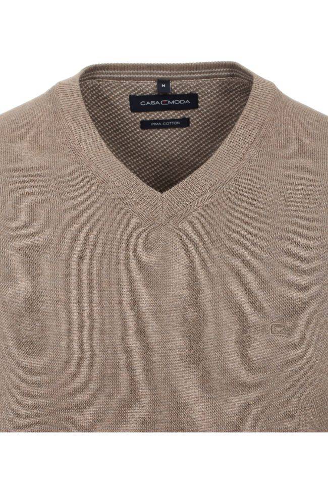 casamoda Strickwaren Herren Casamoda Classic Einfarbig Super Rabatt