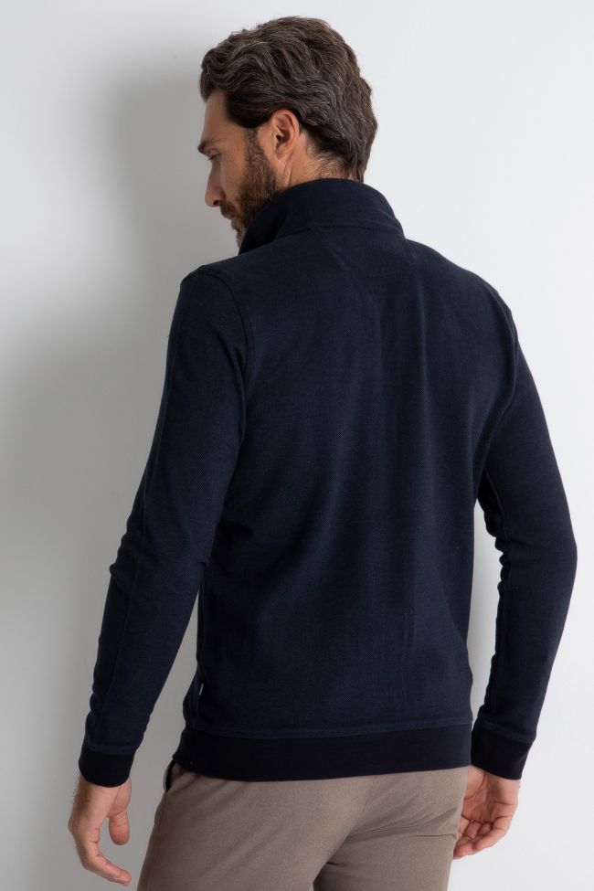 ragman Strickwaren Herren Ragman Reißverschluss Classic Einfarbig 100% winter cotton Riesige Rabatte