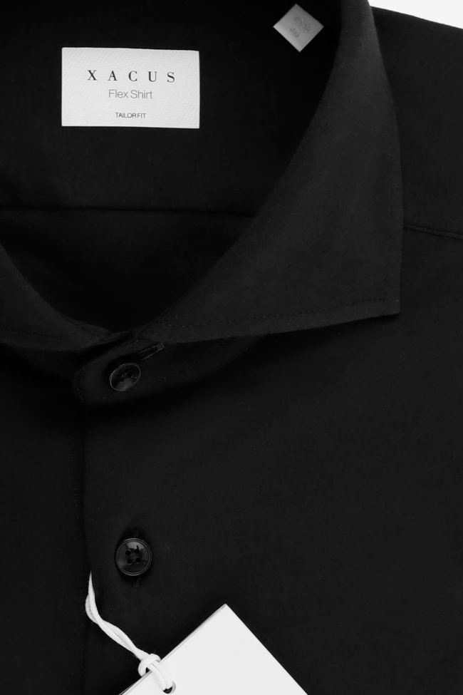xacus Hemd Herren Xacus Regular Bügelfreie Einfarbig 89% cotton jrs 11% ea kragen Französisch Lange Ärmel Rabatte dieses Monats