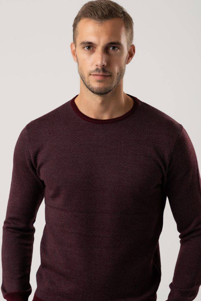 privati firenze Strickwaren Herren Privati Firenze Rundhalsausschnitt Slim Halb Unifarben 100% Merinowolle Fabrik Onlineshop