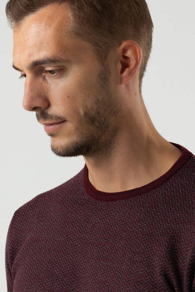 privati firenze Strickwaren Herren Privati Firenze Rundhalsausschnitt Slim Halb Unifarben 100% Merinowolle Fabrik Onlineshop