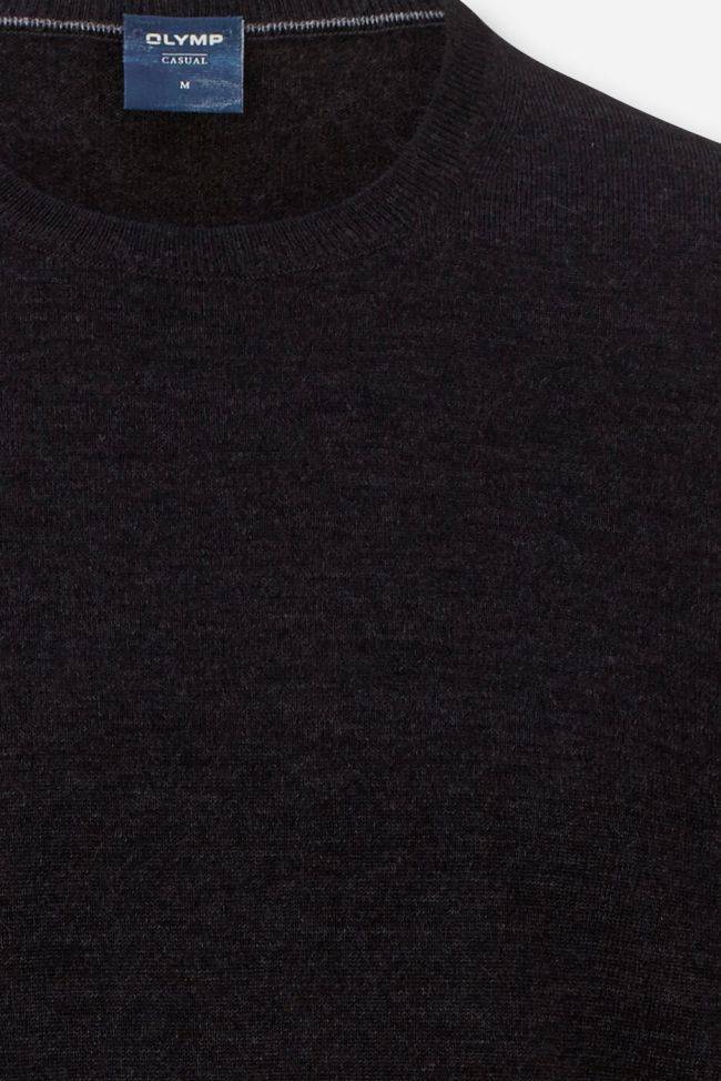 olymp Strickwaren Herren Olymp Rundhalsausschnitt Classic Einfarbig Osterangebot