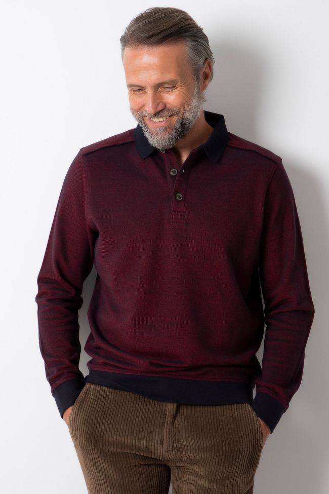 ragman Strickwaren Herren Ragman Polokragen Classic Einfarbig 100% winter cotton Jubiläumsangebot