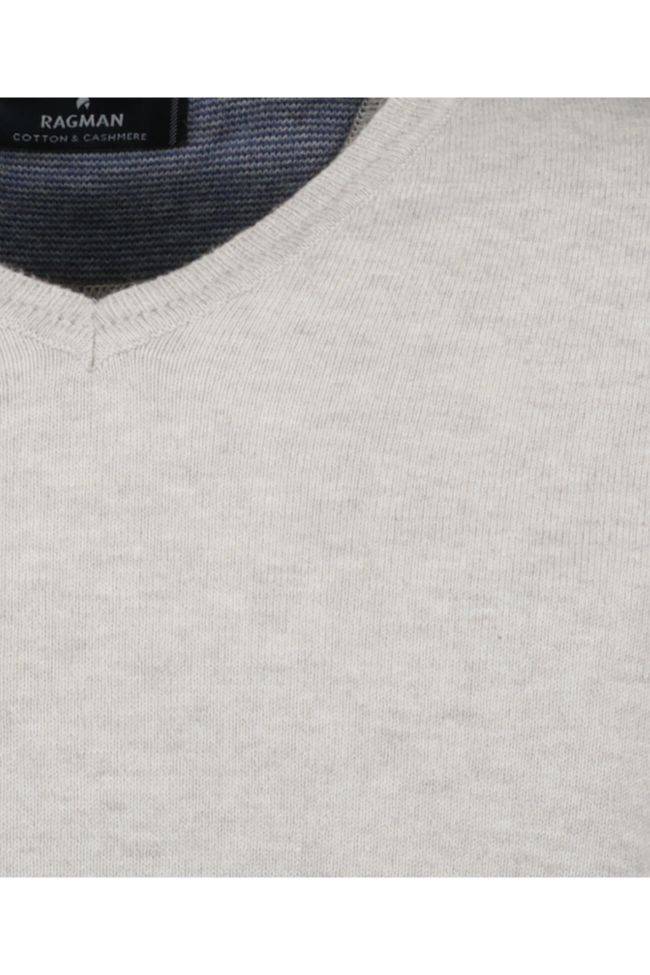ragman Strickwaren Herren Ragman V-Ausschnitt Classic Lagerräumung