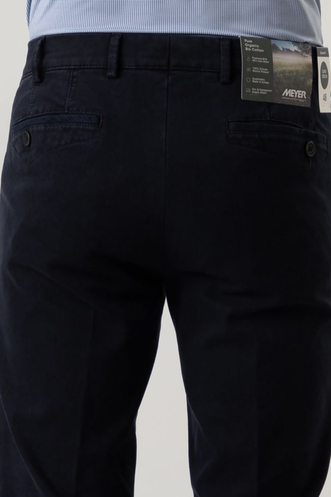 meyer Hose Herren Meyer Chinos Classic Einfarbig 97% Baumwolle 3% elastan Tägliche Deals