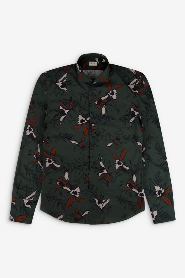 xacus Hemd Herren Xacus Regular Muster 100% Baumwolle gewaschen kragen Französisch Lange Ärmel VIP-Rabatte