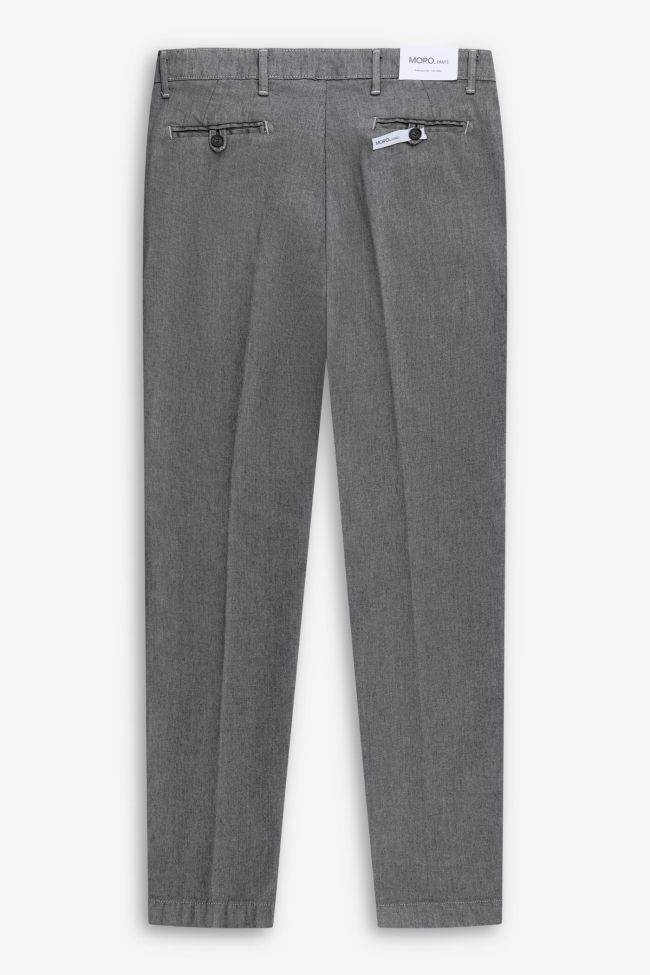 moro Hose Herren Moro Chinos Slim Einfarbig 98% cotton 2% ea Zeitbegrenzte Promotion