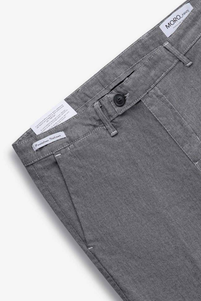moro Hose Herren Moro Chinos Slim Einfarbig 98% cotton 2% ea Zeitbegrenzte Promotion