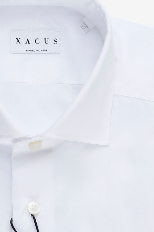 xacus Hemd Herren Xacus Classic Einfarbig 100% Baumwolle kragen Französisch Lange Ärmel Nur noch ein Tag übrig
