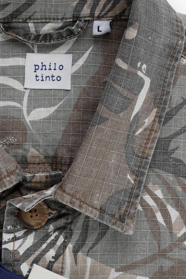 philotinto Hemd Herren Philotinto Regular Muster 100% Baumwolle kragen Italienisch Lange Ärmel Black Friday Preise