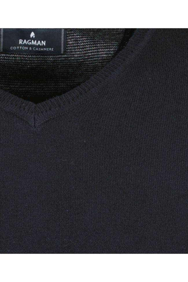 ragman Strickwaren Herren Ragman V-Ausschnitt Classic Vatertagsangebot