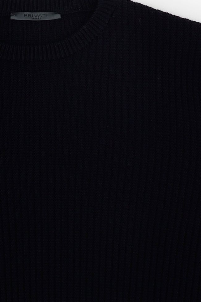 privati firenze Strickwaren Herren Privati Firenze Rundhalsausschnitt Slim Halb Unifarben 50% Merinowolle 50% Nylon Jubiläumsangebot
