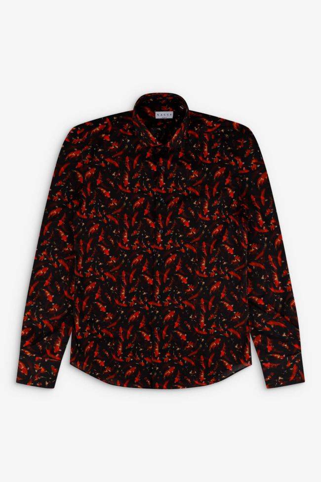 xacus Hemd Herren Xacus Regular Muster 100% Baumwolle kragen Französisch Lange Ärmel Discount Store für neue Produkte