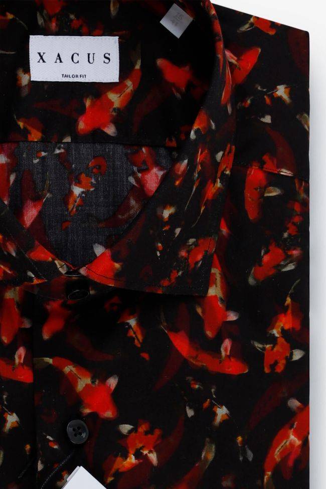 xacus Hemd Herren Xacus Regular Muster 100% Baumwolle kragen Französisch Lange Ärmel Discount Store für neue Produkte
