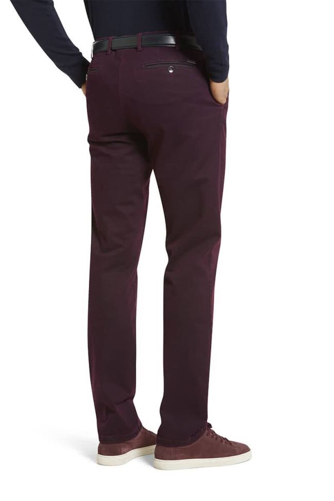 meyer Hose Herren Meyer Chinos Regular Einfarbig Outlet