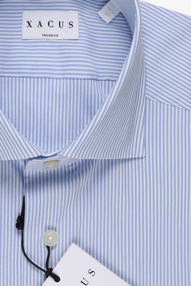 xacus Hemd Herren Xacus Regular Streifen 100% Baumwolle kragen Französisch Lange Ärmel Große Rabatte