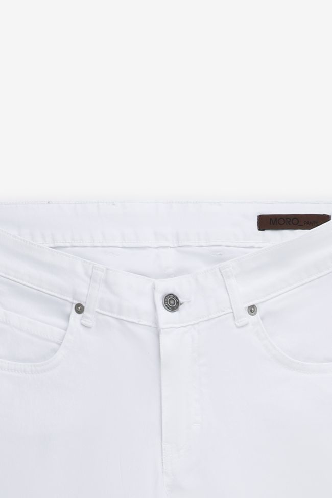 moro Hose Herren Moro 5 Pocket Slim Einfarbig 98% Baumwolle 2% Dow XLA Kostenlose Rückgabe