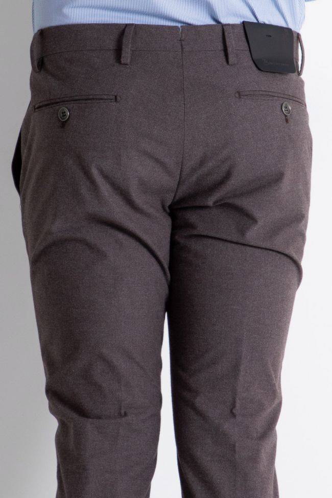 b-settecento Hose Herren B-Settecento Chinos Slim Halb Unifarben 98% cotton 2% ea Bis zu 50% Rabatt