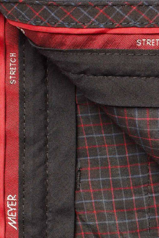 meyer Hose Herren Meyer Chinos Slim Einfarbig Sonderangebot der Fabrik
