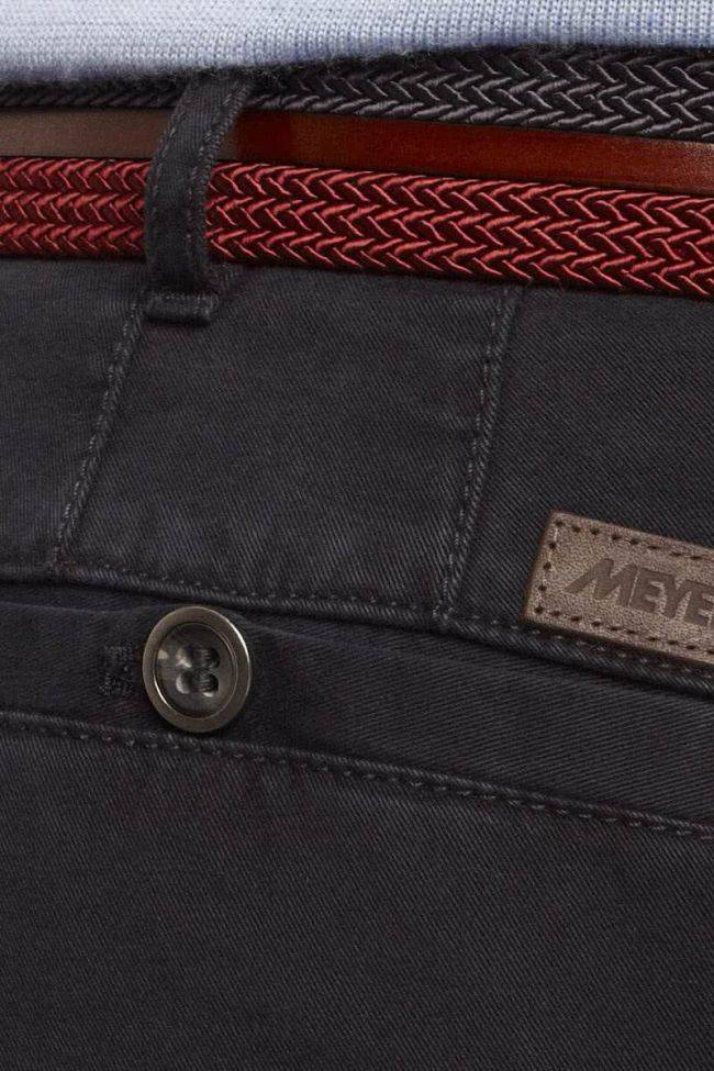 meyer Hose Herren Meyer Chinos Slim Einfarbig Sonderangebot der Fabrik